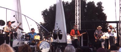 Pulsators at Konocti, CA.  Opening for Joe Cocker 9/20/98