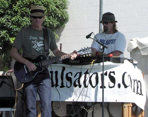 The Pulsators at the Milbrae Festival.  Photo: Deanna