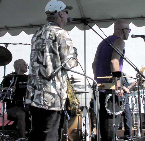 The Pulsators at the Milbrae Festival.  Photo: Deanna